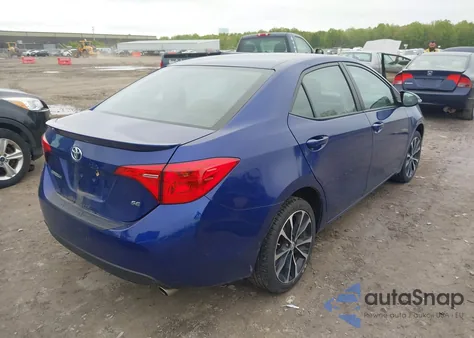 2018 Toyota Corolla Se from USA, damaged, VIN 2T1BURHE5JC973402